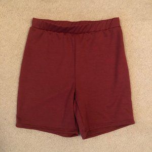 Forever 21 maroon spandex